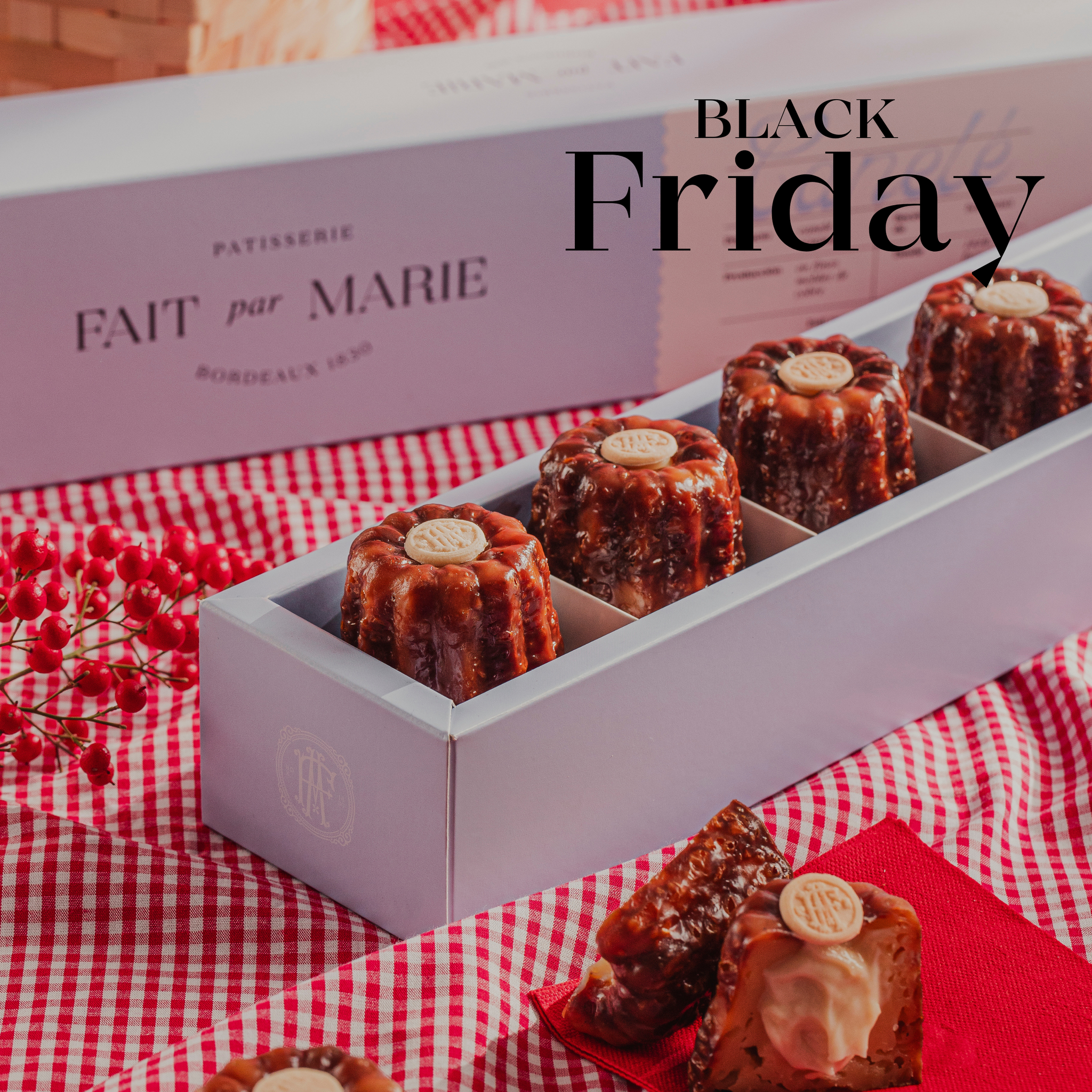 Canelés Rellenos de Manjar Blanco